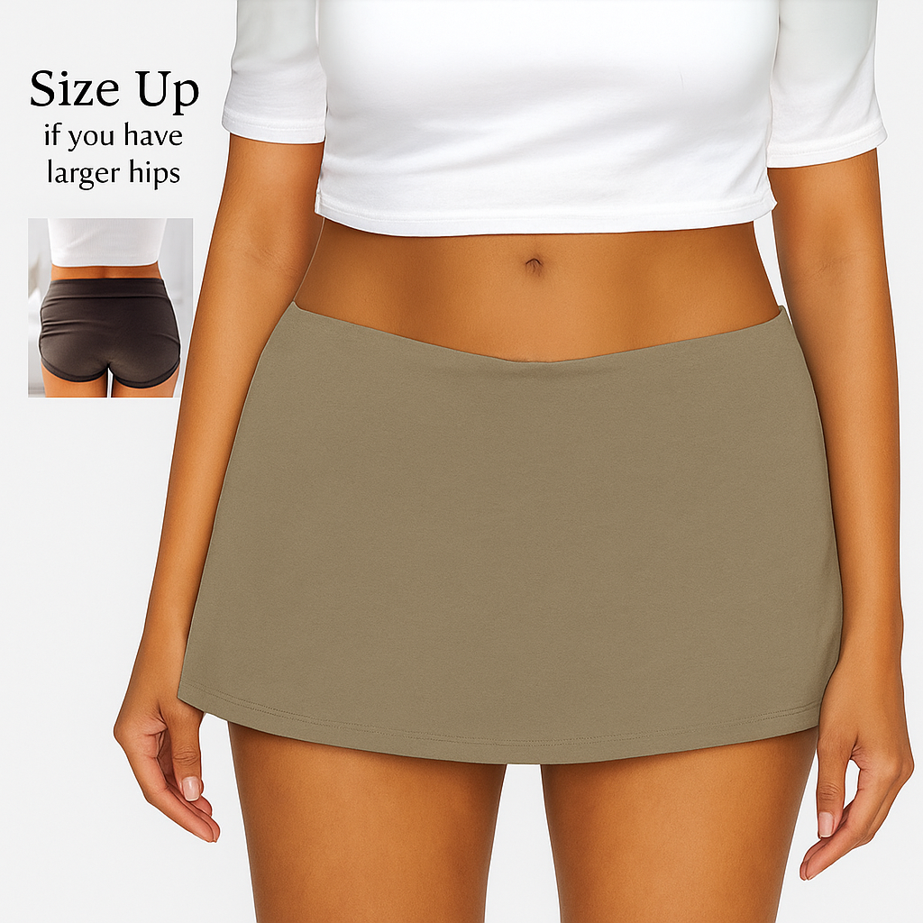 Foin Mini Skort (with Built-in Shorts)