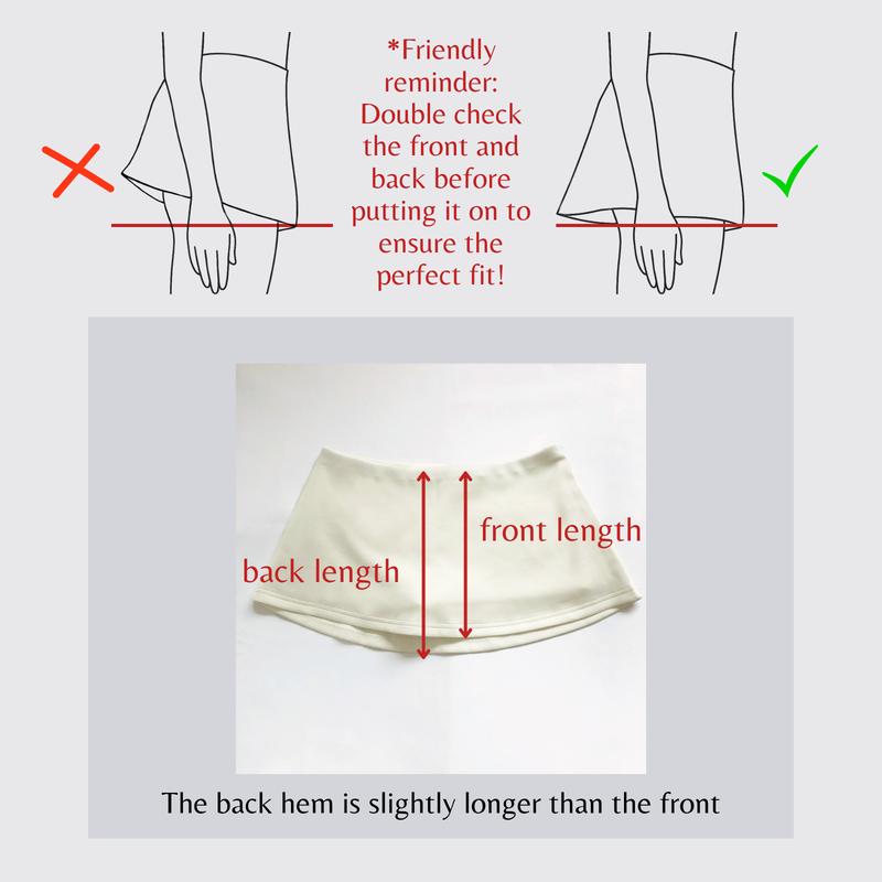 Foin Mini Skort (with Built-in Shorts)