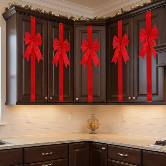 6 Rubans d’Armoires de Noël